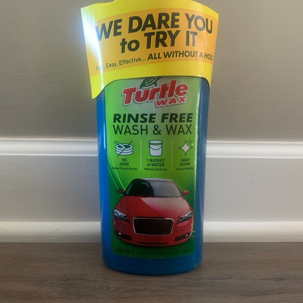 Turtle Wax Rinse Free Wash and Wax